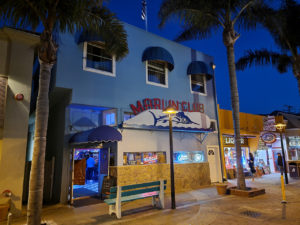 Marlin Club front entrance